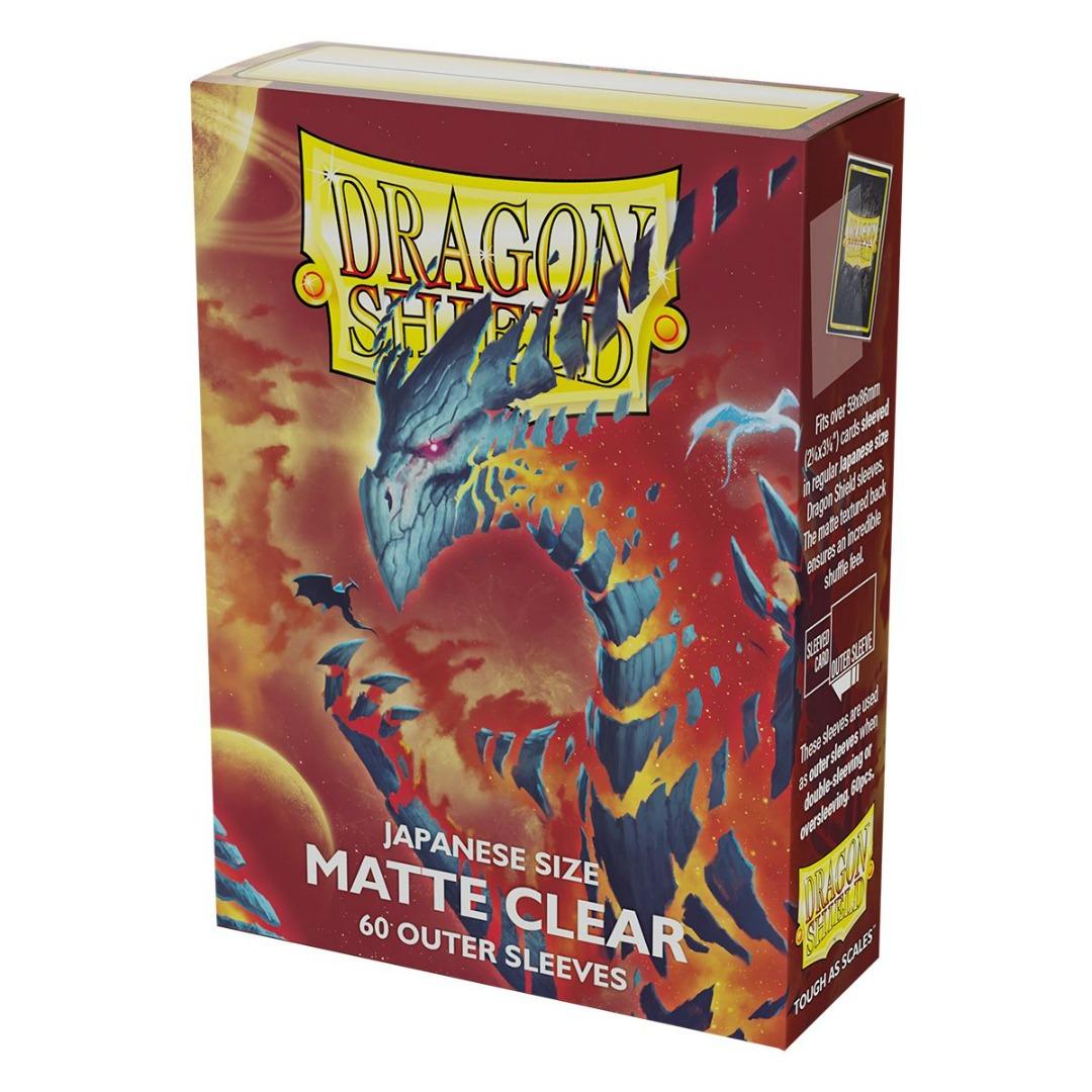 Dragon Shield - 60 protège-cartes Mini Outer Mat - Transparent