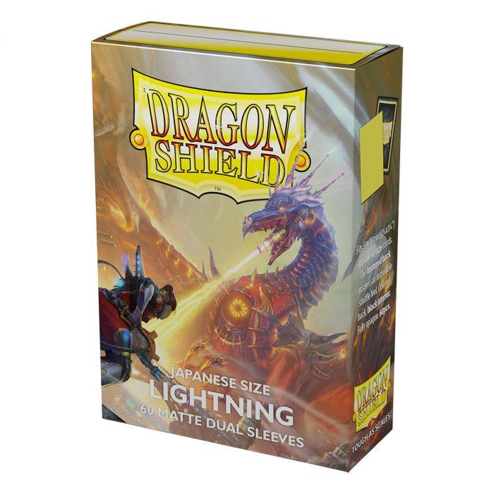 Dragon Shield - 60 protège-cartes Mini Dual Mat - Lightning