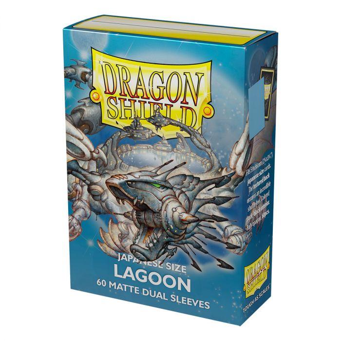 Dragon Shield - 60 protège-cartes Mini Dual Mat - Lagoon