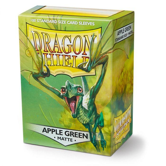 Dragon Shield - 100 protège-cartes standard Mat - Vert Pomme