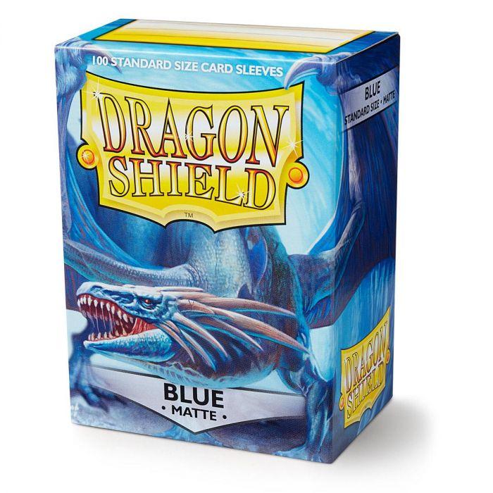 Dragon Shield - 100 protège-cartes standard Mat - Bleu