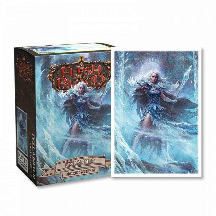 Dragon Shield - 100 protège-cartes Standard Art - Flesh and Blood "Iyslander"