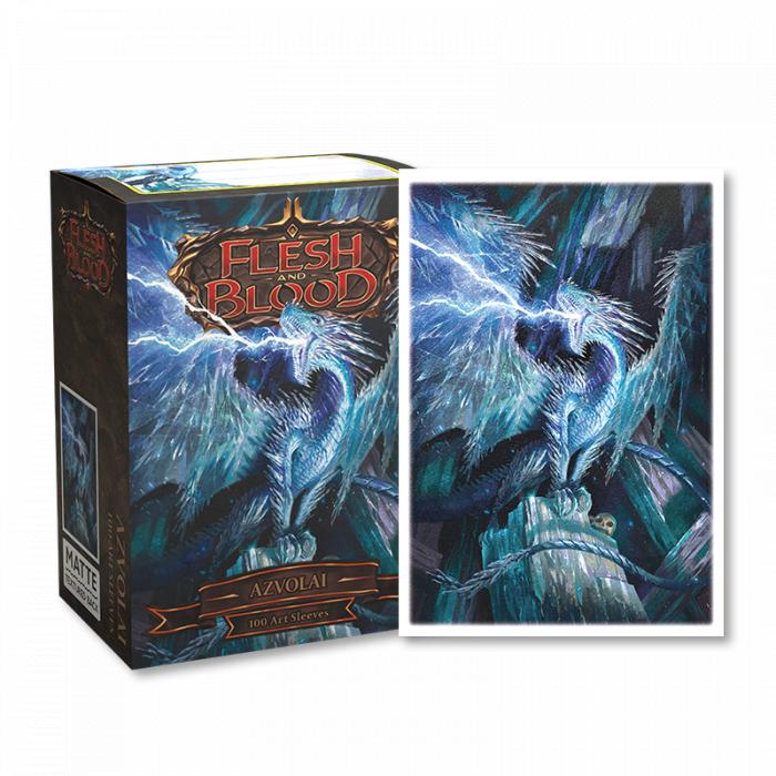 Dragon Shield - 100 protège-cartes Standard Art - Flesh and Blood