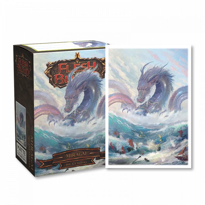 Dragon Shield - 100 protège-cartes Standard Art - Flesh and Blood