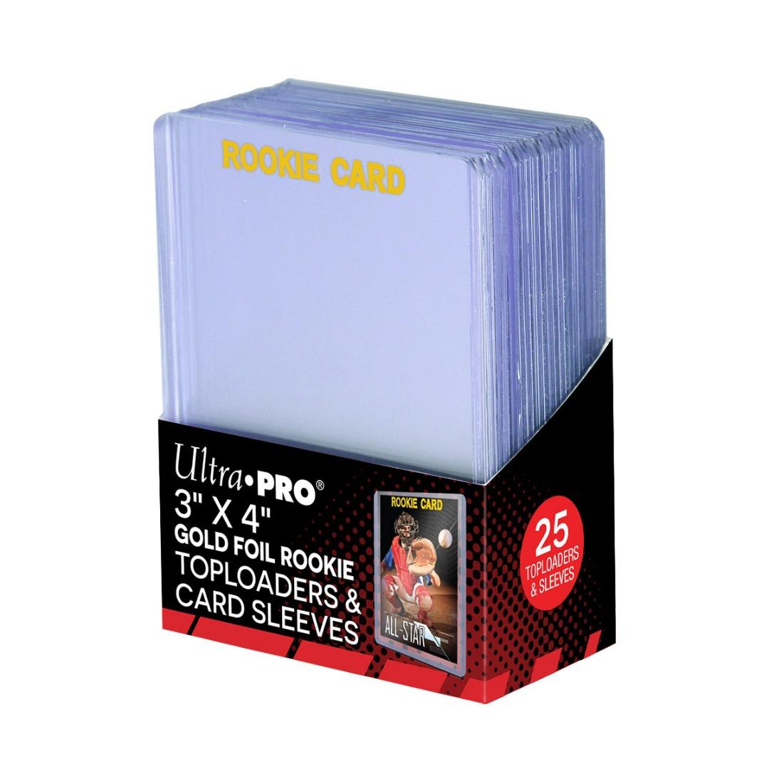Ultra Pro - 3 X 4 Rookie 35PT Toploader with Penny Sleeves 25ct