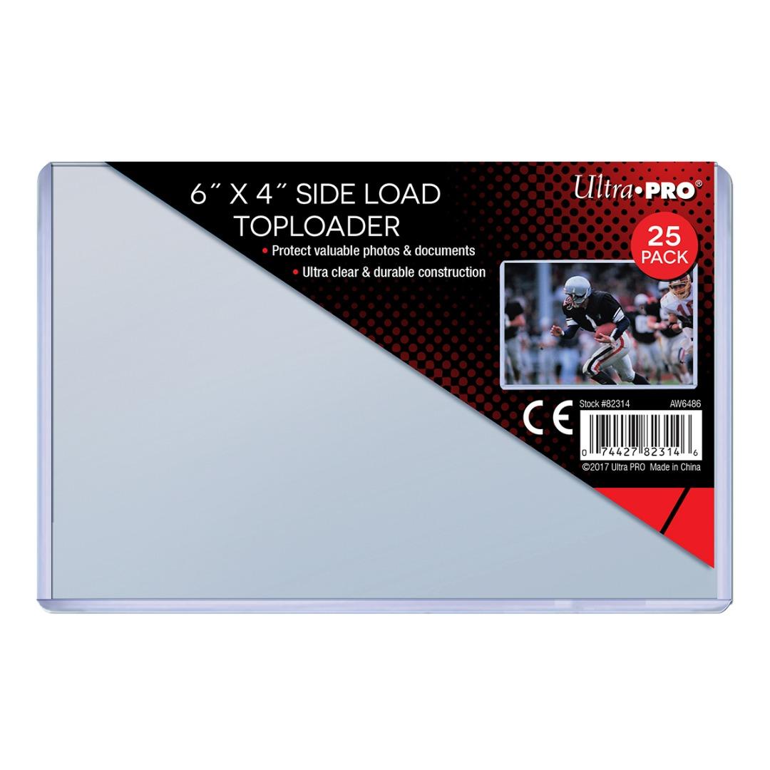 Ultra Pro - 6 x 4 Side Load Toploader 25ct