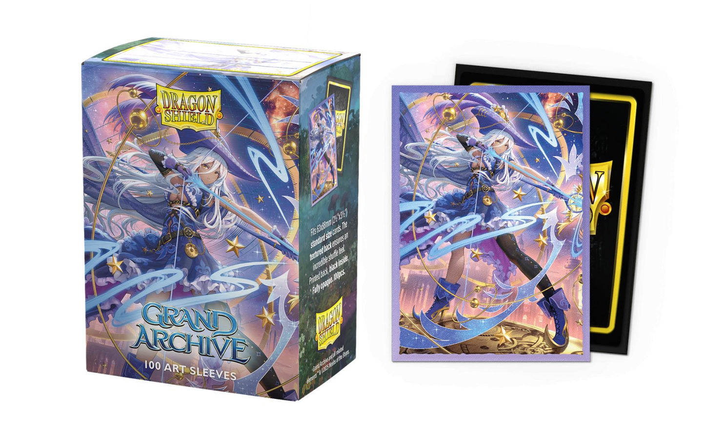 Dragon Shield - 100 protège-cartes Standard Art Dual Mat - Grand Archive : Diana, Moonpiercer