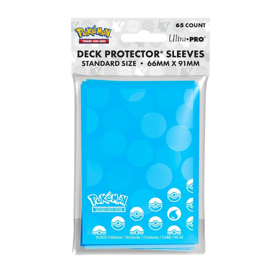 Ultra Pro - 65 protège-cartes standard Pokémon - Énergie Eau