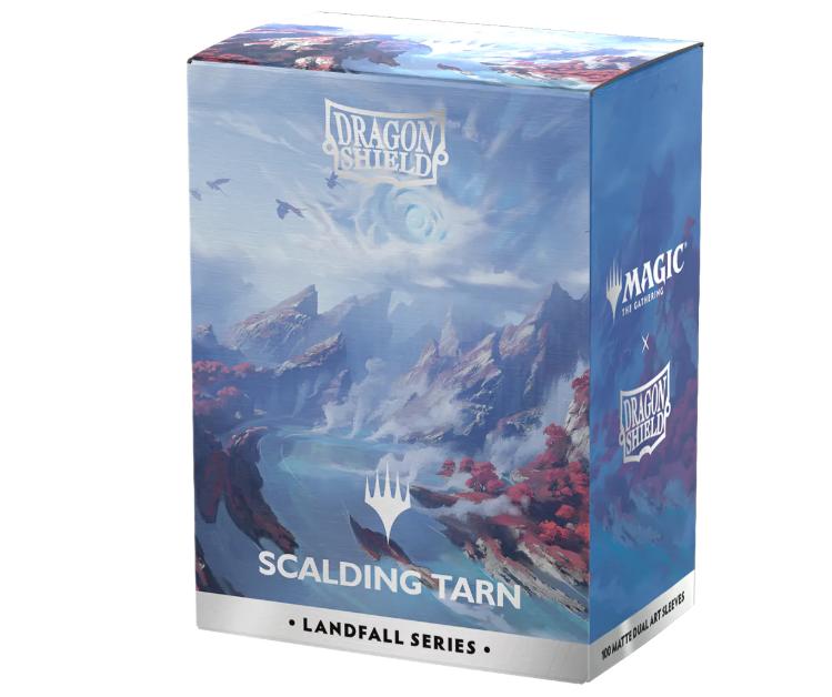 Dragon Shield - 100 protège-cartes Standard Art Landfall Series - Scalding Tarn