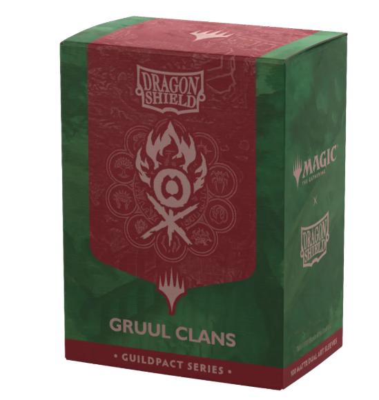 Dragon Shield - 100 protège-cartes Standard Art GuildPact Series : Gruul Clans