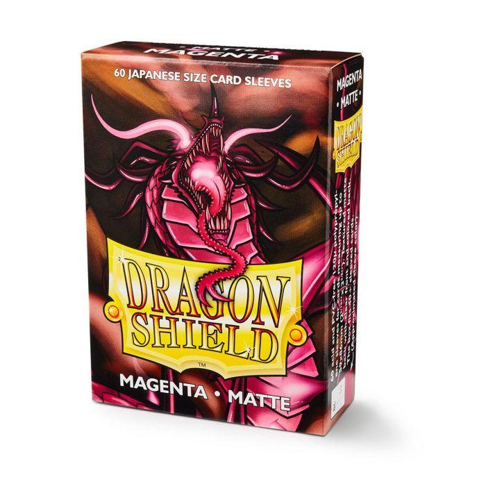 Dragon Shield - 60 protège-cartes Mini Magenta Mat