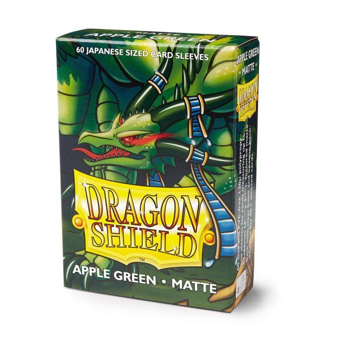 Dragon Shield - 60 protège-cartes Mini : Vert Pomme Mat