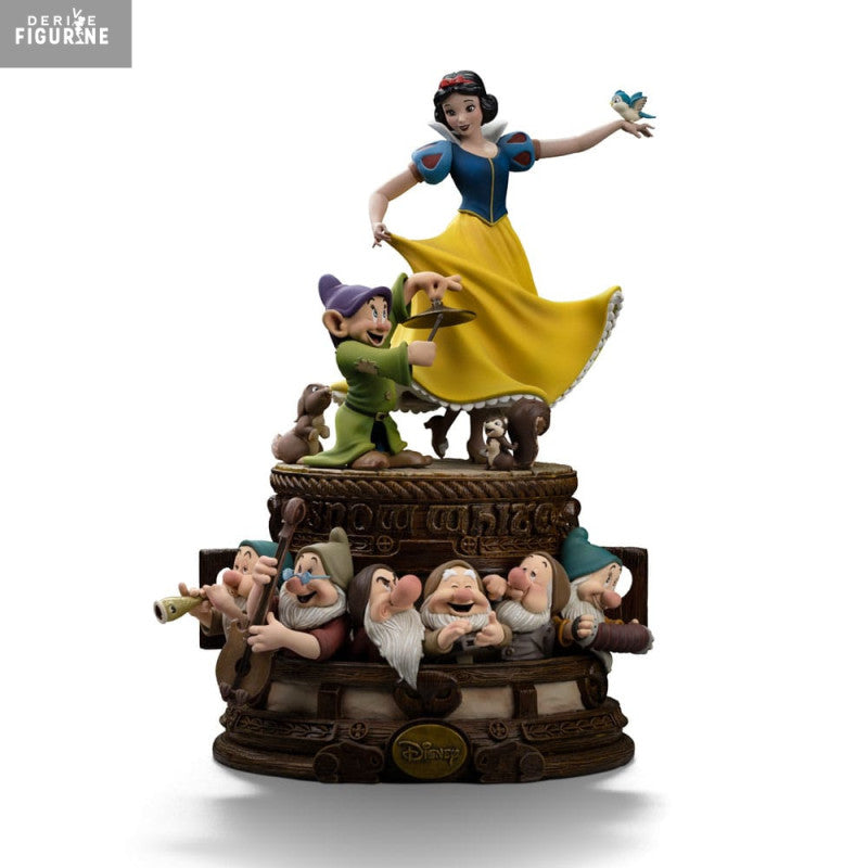 Blanche Neige et les Sept Nains Figurine Snow White And Dopey Deluxe Edition Art Scale