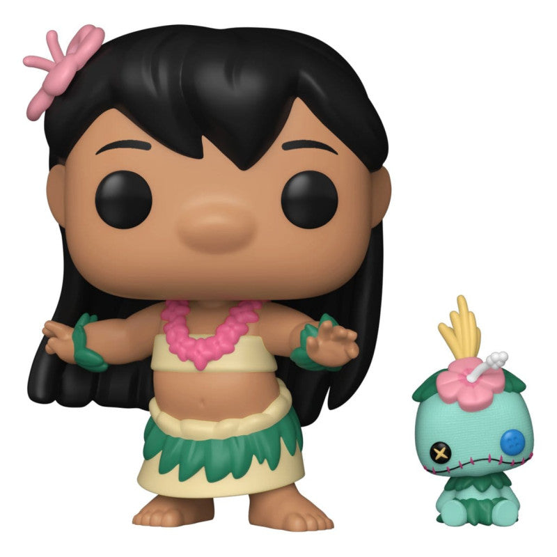 Disney Lilo Stitch Figurine Hula Lilo With Scrump Pop