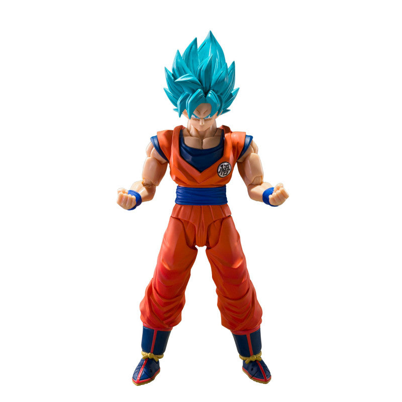 Dragon Ball Super Figurine Super Saiyan God Son Goku Blue Power Transcending Limits Shfiguarts