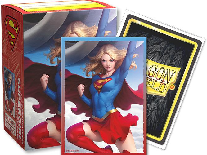 Dragon Shield - 100 protège-cartes Standard Art - Superman Series - Supergirl