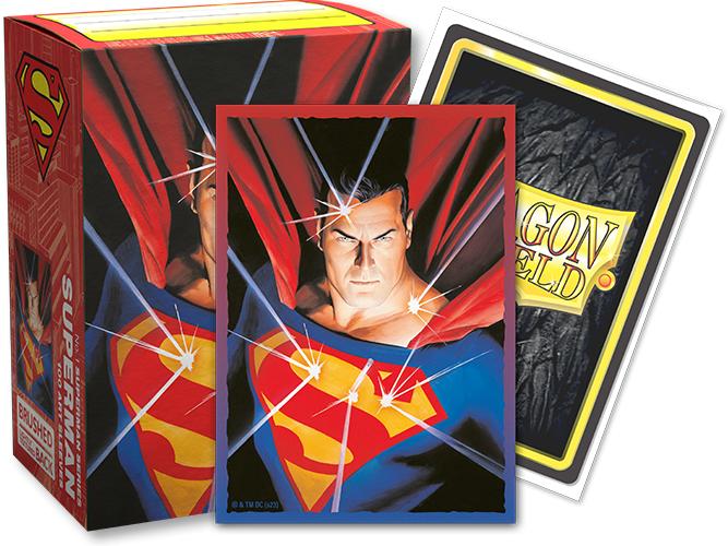 Dragon Shield - 100 protège-cartes Standard Art - Superman Series - Superman