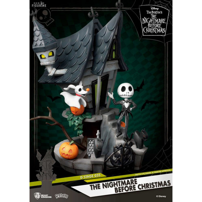 Etrange Noel de Mr Jack Figurine Jack Haunted House d'Stage
