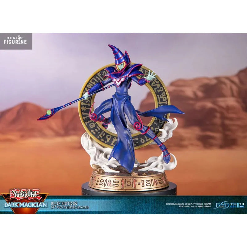 Figurine Dark Magician Blue Edition