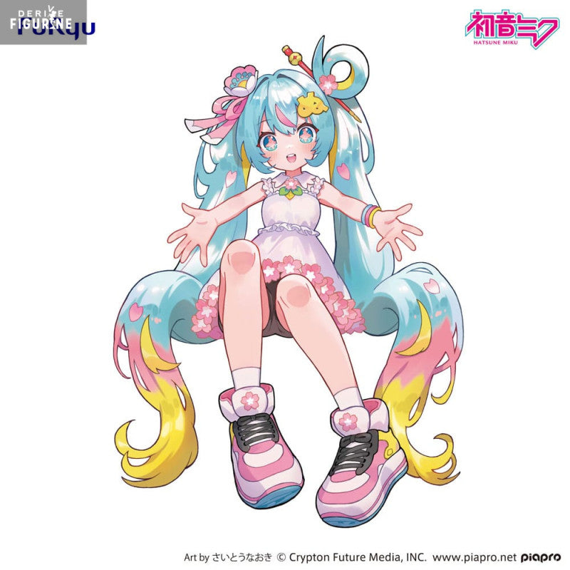 Figurine Hatsune Miku 10Th Anniversary Noodle Stopper