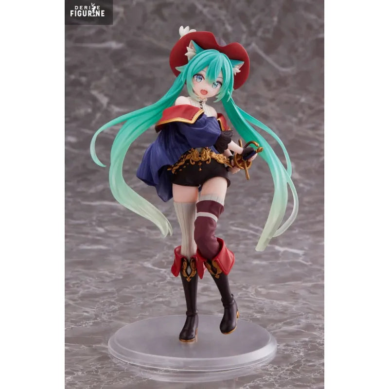 Figurine Hatsune Miku Puss In Boots Wonderland