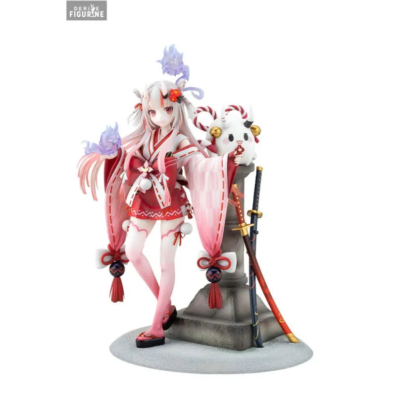 Figurine Nakiri Ayame Shrine Maiden Fortune Outfit