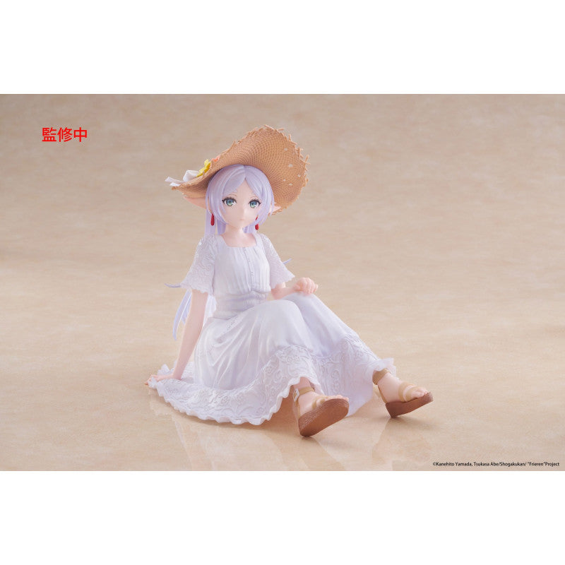 Frieren Beyond Journey S End Figurine Frieren Summer Dress Desktop Cute Figure