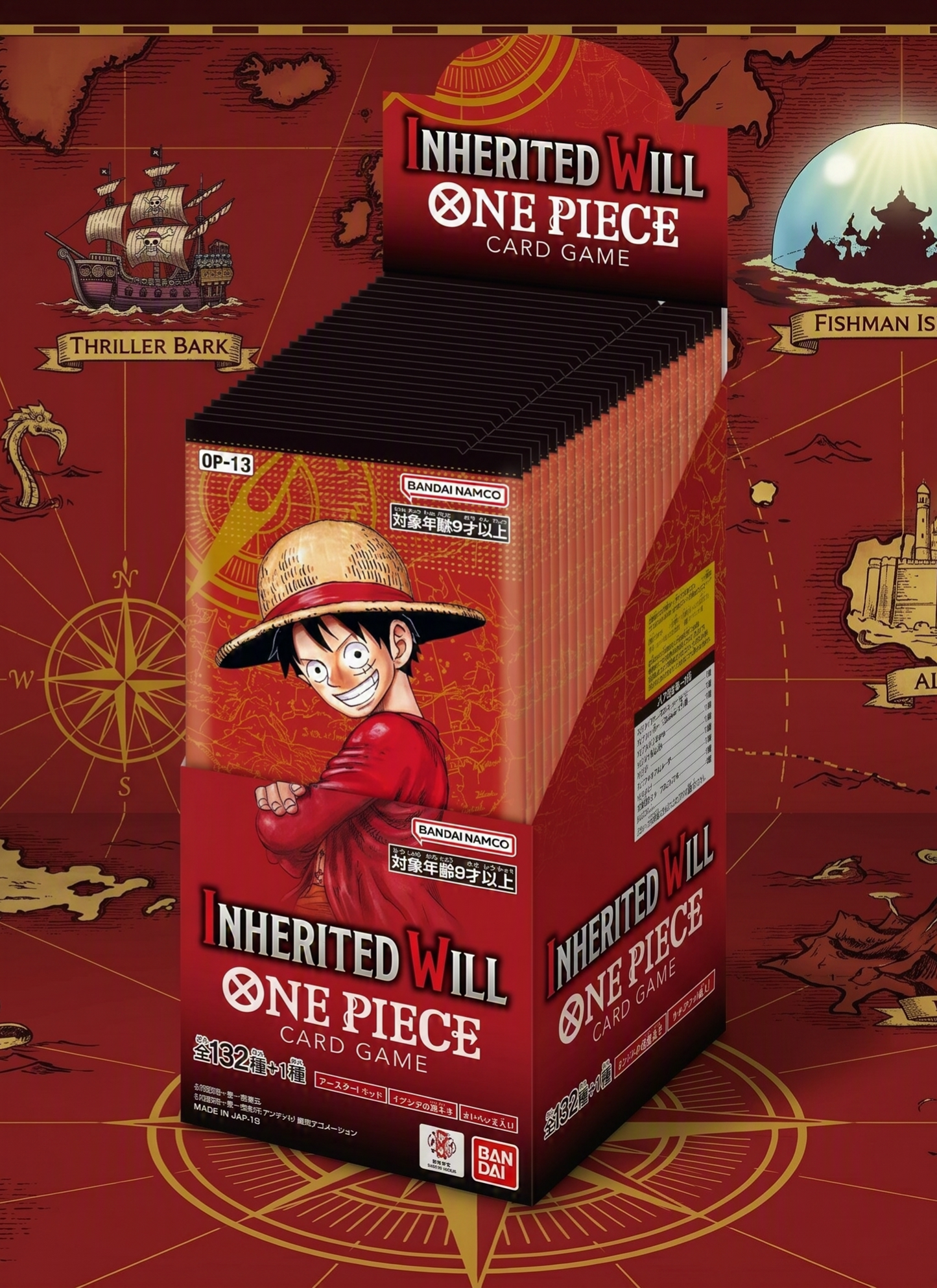 Display One Piece OP-13 Carrying on his Will (JP)