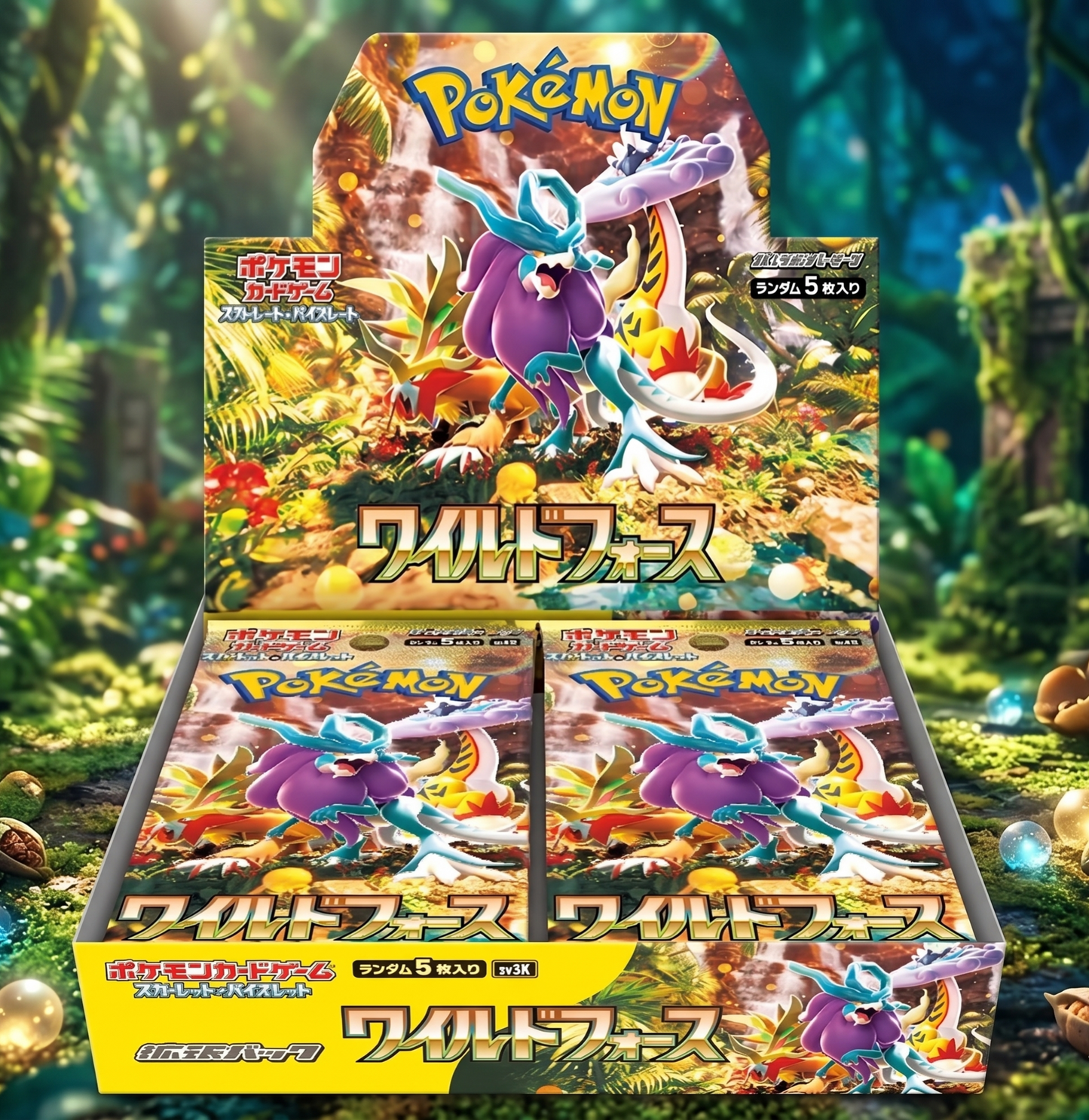 Display Pokémon SV5K Wild Force (JP)