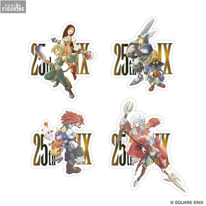 Ix Pack Stickers 25Th Anniversary