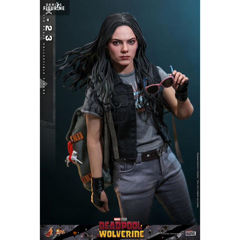 Marvel Deadpool Wolverine Figurine X 23 Movie Masterpiece