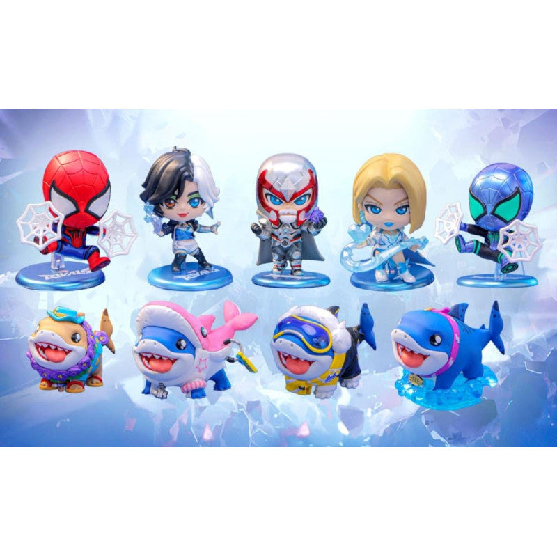Marvel Rivals Pack 8 Figurines Blind Box Cosbi