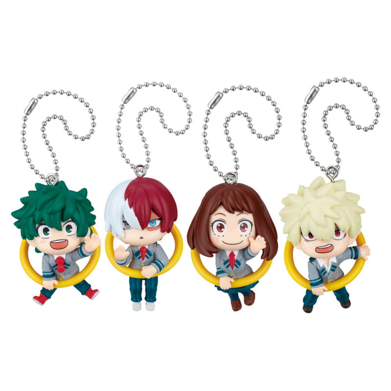 My Hero Academia Pack 4 Figurines Aleatoires Danglers Konnichi Wa Mystery Capsule