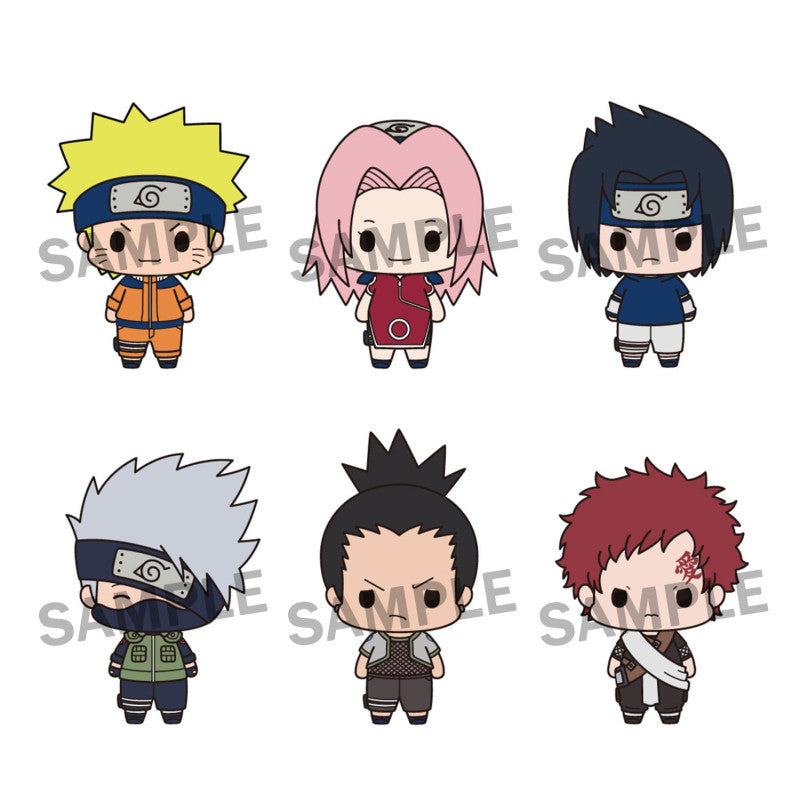 Naruto Pack 6 Figurines Chokorin Mascot Series