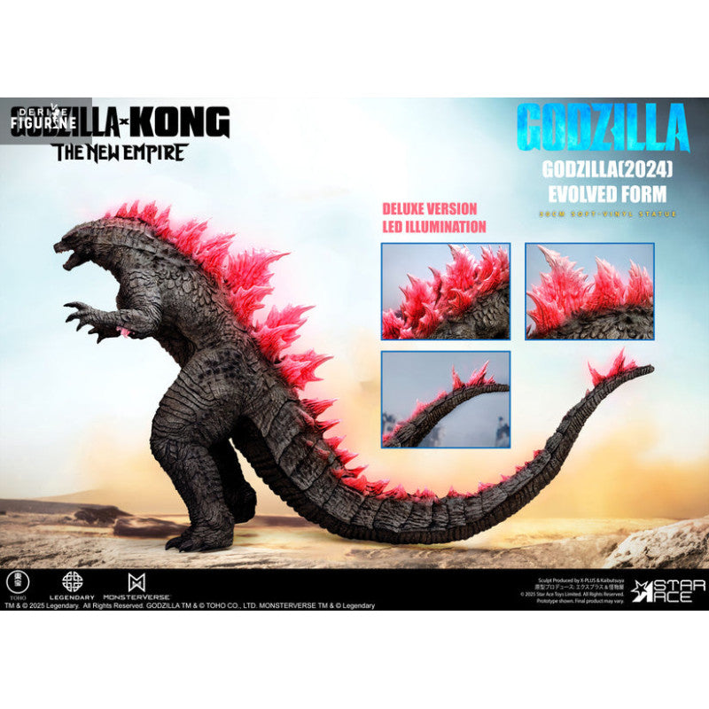 New Empire Figurine Godzilla 2024 Evolved Deluxe Soft Vinyl