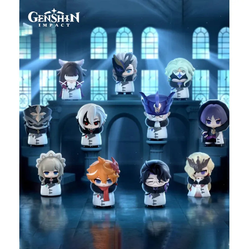 Pack 9 Figurines Fatui Harbingers Chibi Design