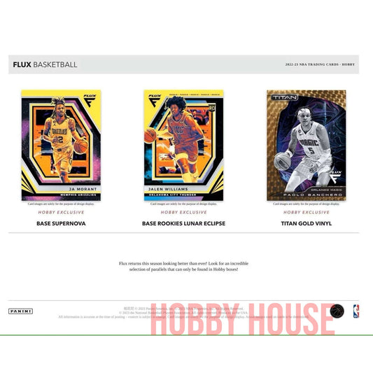 Panini Flux 2022-23 Basketball Blaster 6 Packs