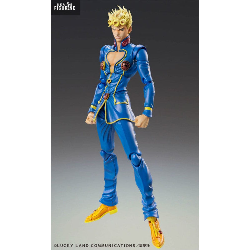Part 5 Golden Wind Figurine Giorno Giovanna 2Nd Super Action Chozokado