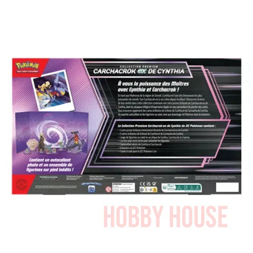 Pokémon Coffret Premium Carchacrok-ex de Cynthia VF