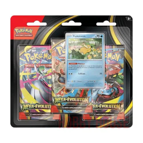 Pokémon Tri Pack Mega Evolution Promo Psykokwak