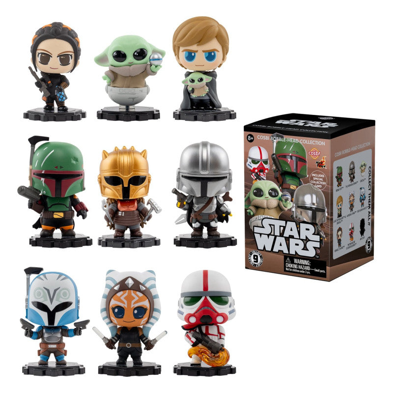 Star Wars Pack 8 Figurines Cosbi Series 1
