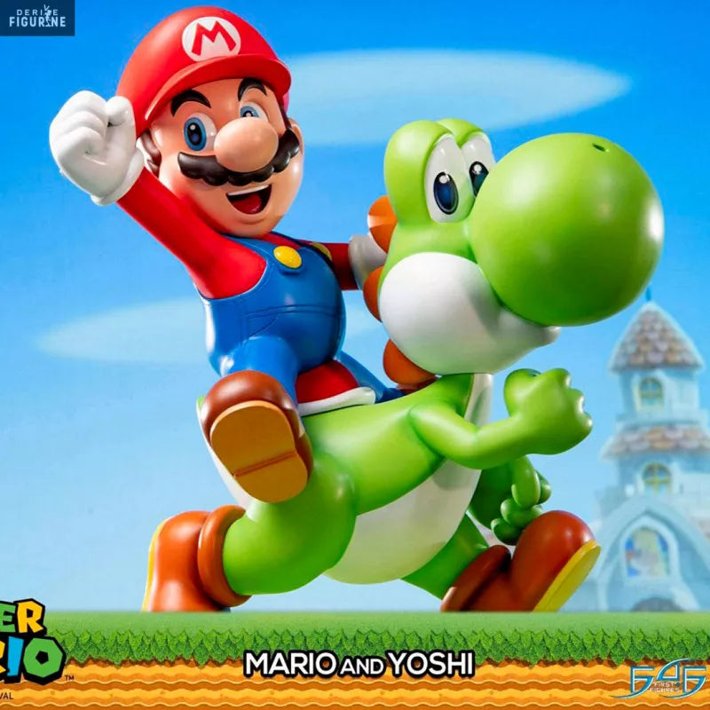 Super Mario Figurine Mario Yoshi