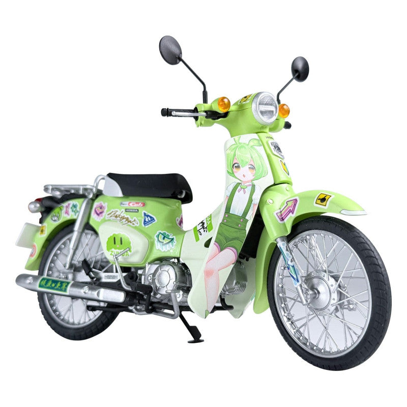Tohoku Zunko Zundamon Vocaloid Figurine Honda Super Cub Zundamon Edition Plastic Model Kit