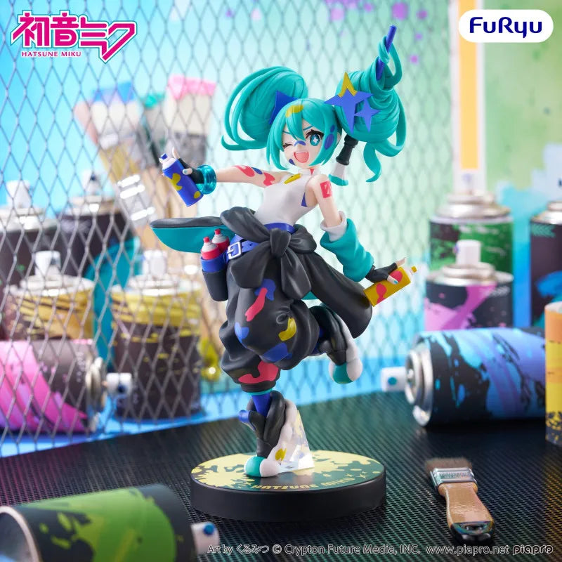 Vocaloid Figurine Hatsune Miku Paint Girl Another Color Trio Try It