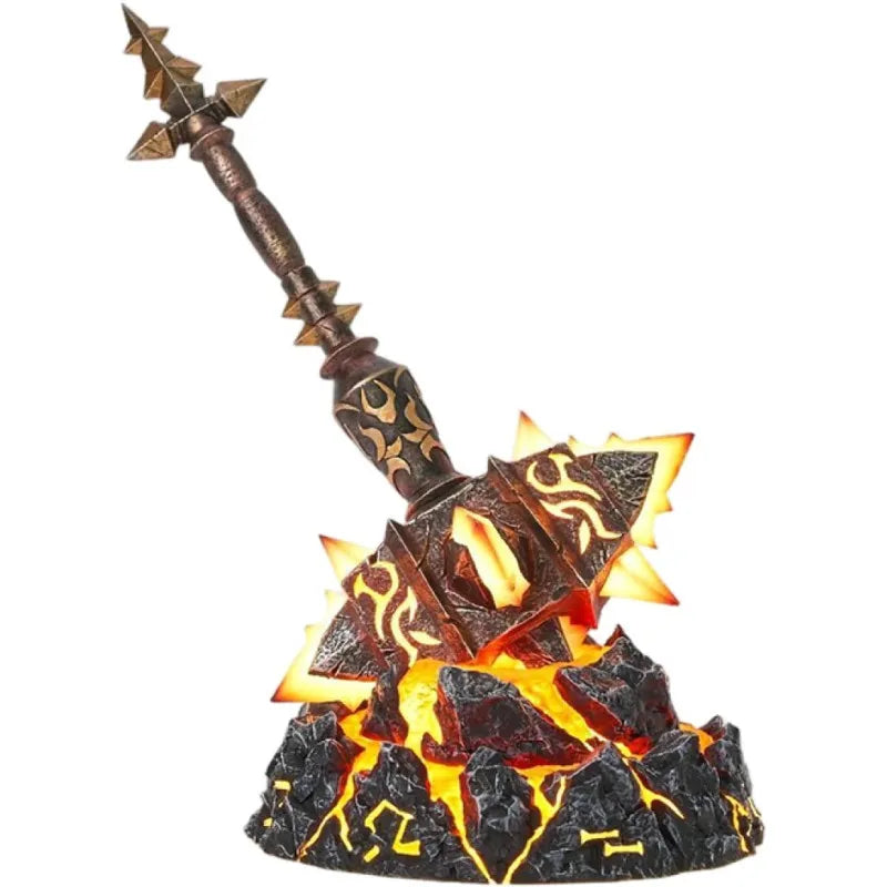 World of Warcraft Figurine Replique Sulfuras Hand of Ragnaros