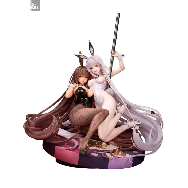 Figurine Noir Blanc Bunny X 777