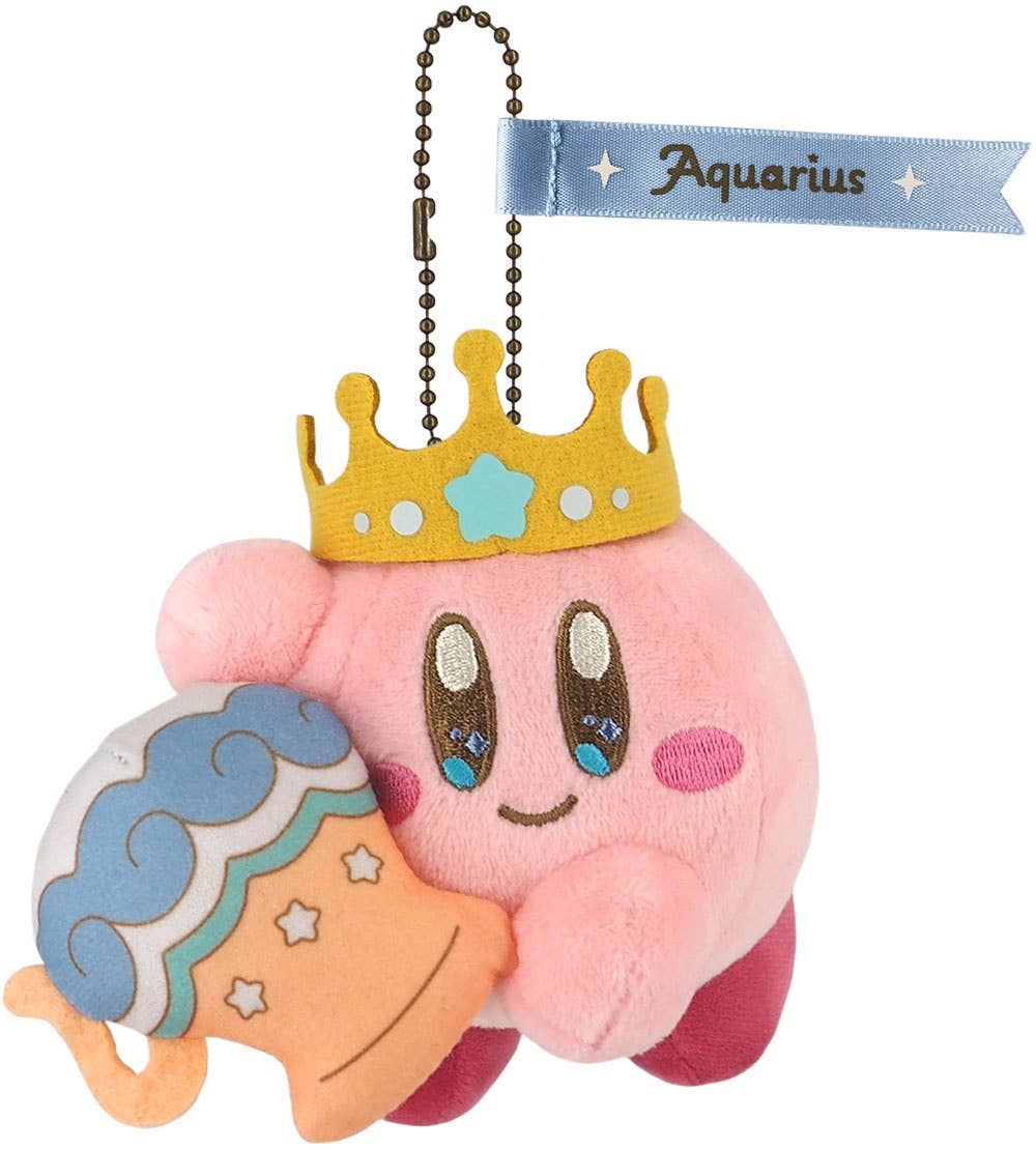 Kirby Extra Artworks: KIRBY Horoscope Collection EA-HC11 Mascot Aquarius