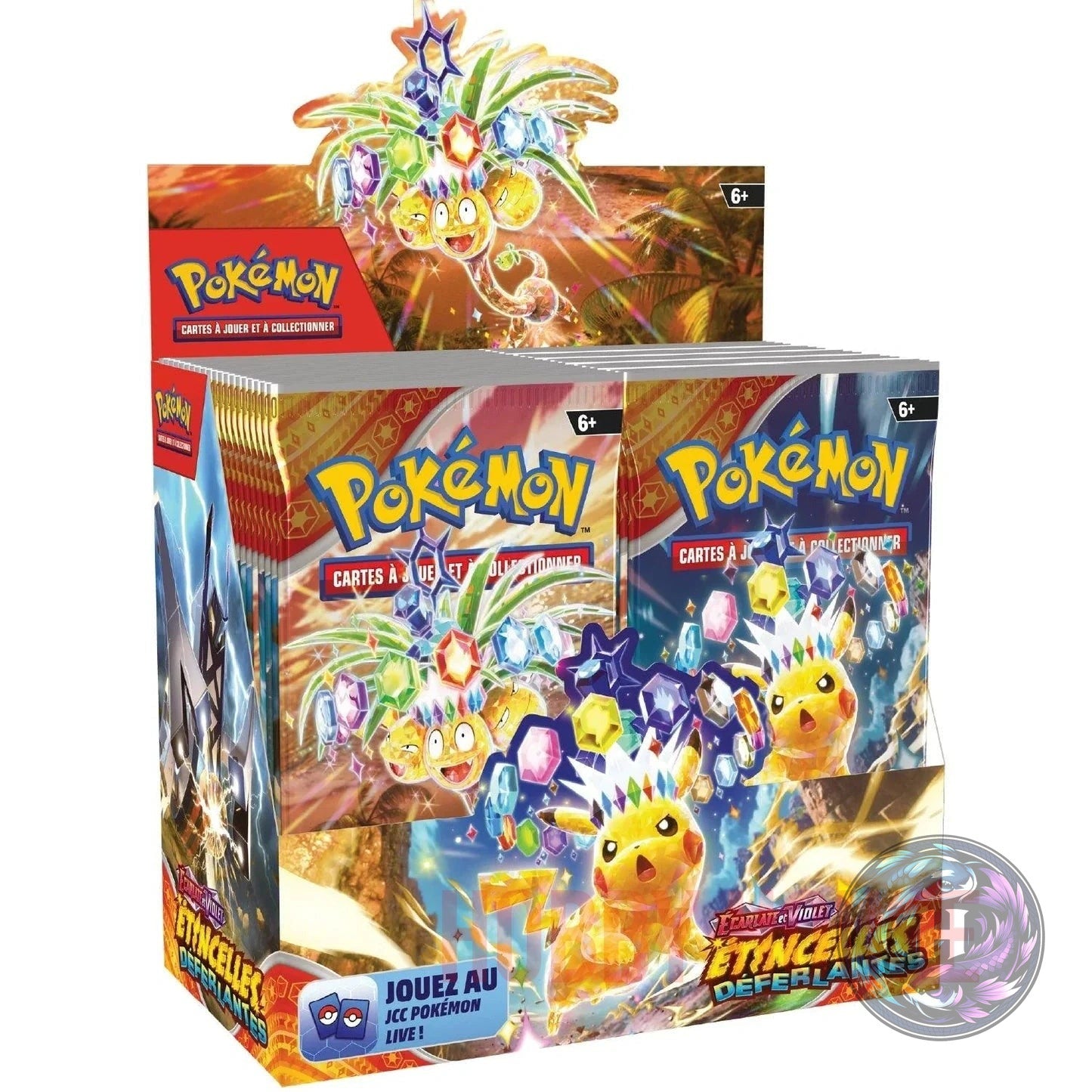 Display Pokémon EV8 Étincelles Déferlante Boîte de 36 Boosters