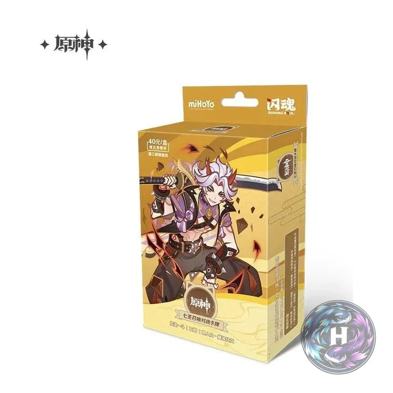 Genshin Impact Pre Build Starter Deck 03 Arataki Itto Version Chinoise