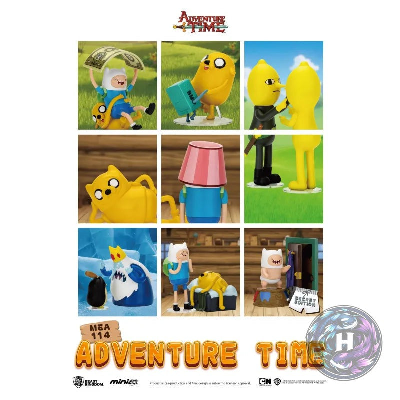 Adventure Time Pack 6 Figurines Blind Box Adventure Time Mini Egg Attack